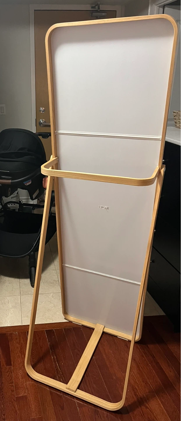 IKEA IKORNRES Standing Mirror, Ash - photo 3