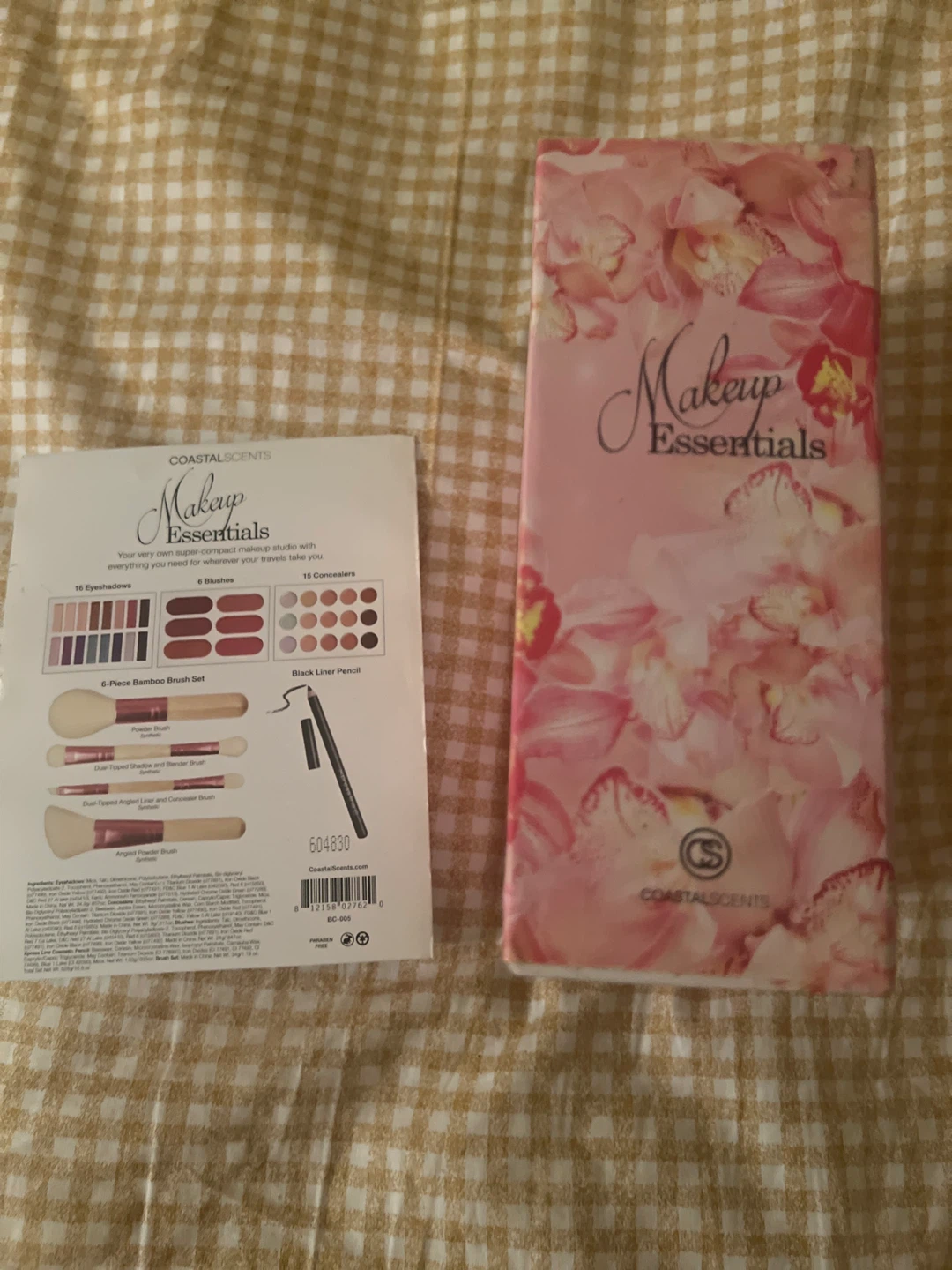 Coastal Scents 5-Piece Makeup Brush Set