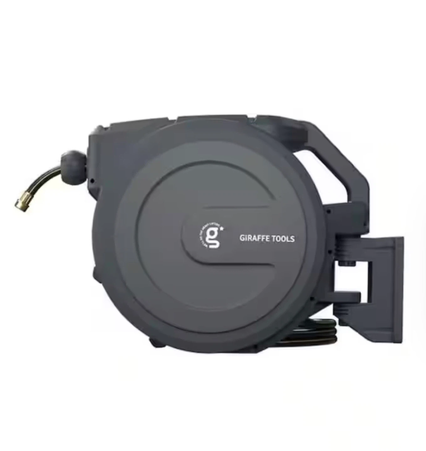 Giraffe Tools Retractable Hose Reel with 1/2" 130ft Water Hose - photo 5