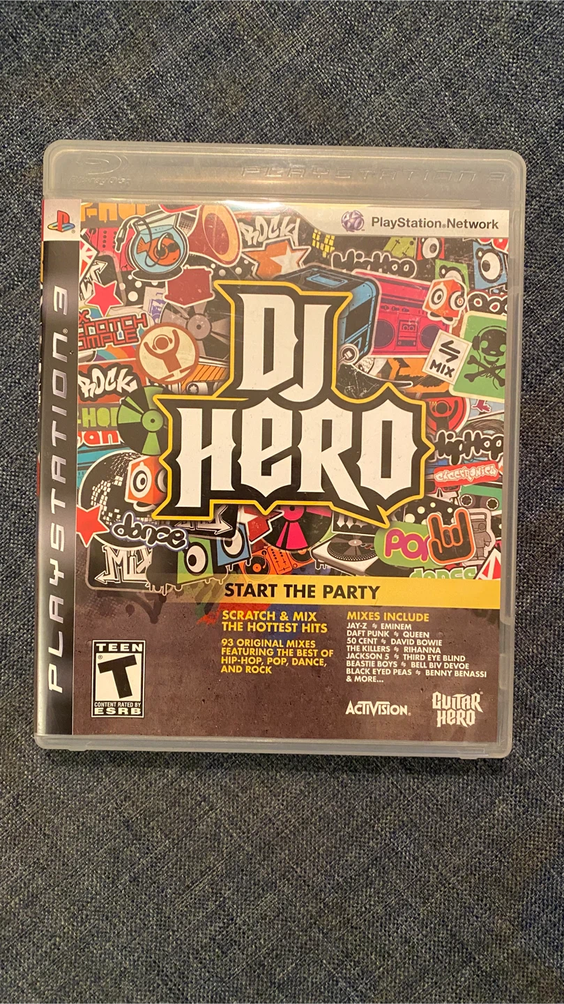 DJ Hero "Start the Party" Video Game for PlayStation 3