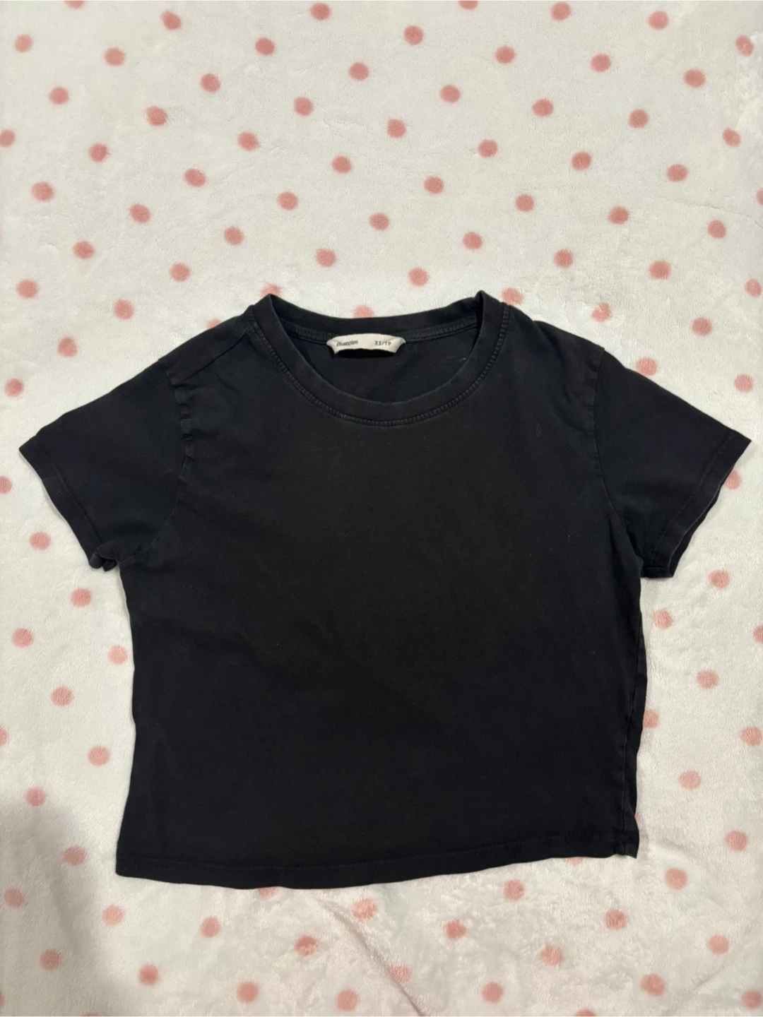 Bluenotes Black Cropped T-Shirt - XS/TP