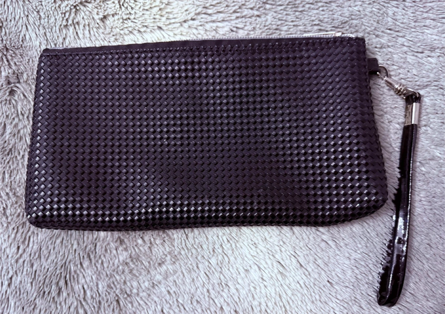 Black Clutch Purse with Wrist Strap - photo 3