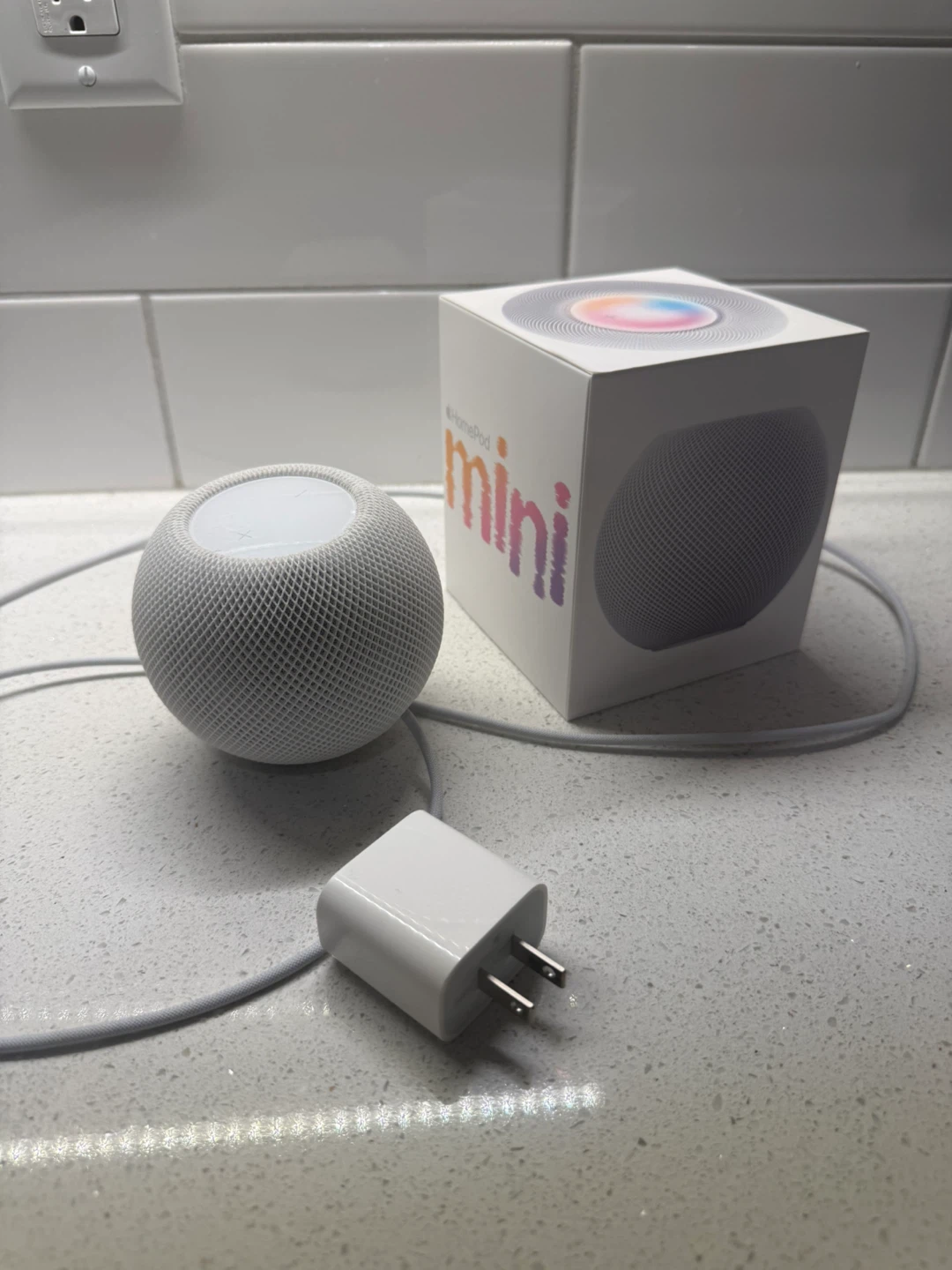 Apple HomePod mini Smart Speaker (White)