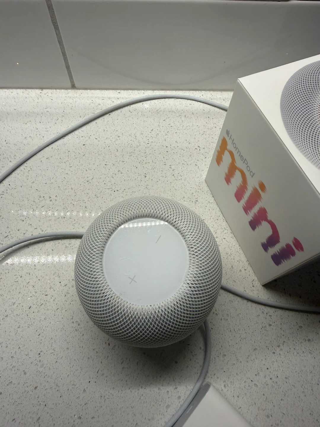 Apple HomePod mini Smart Speaker (White) - photo 2