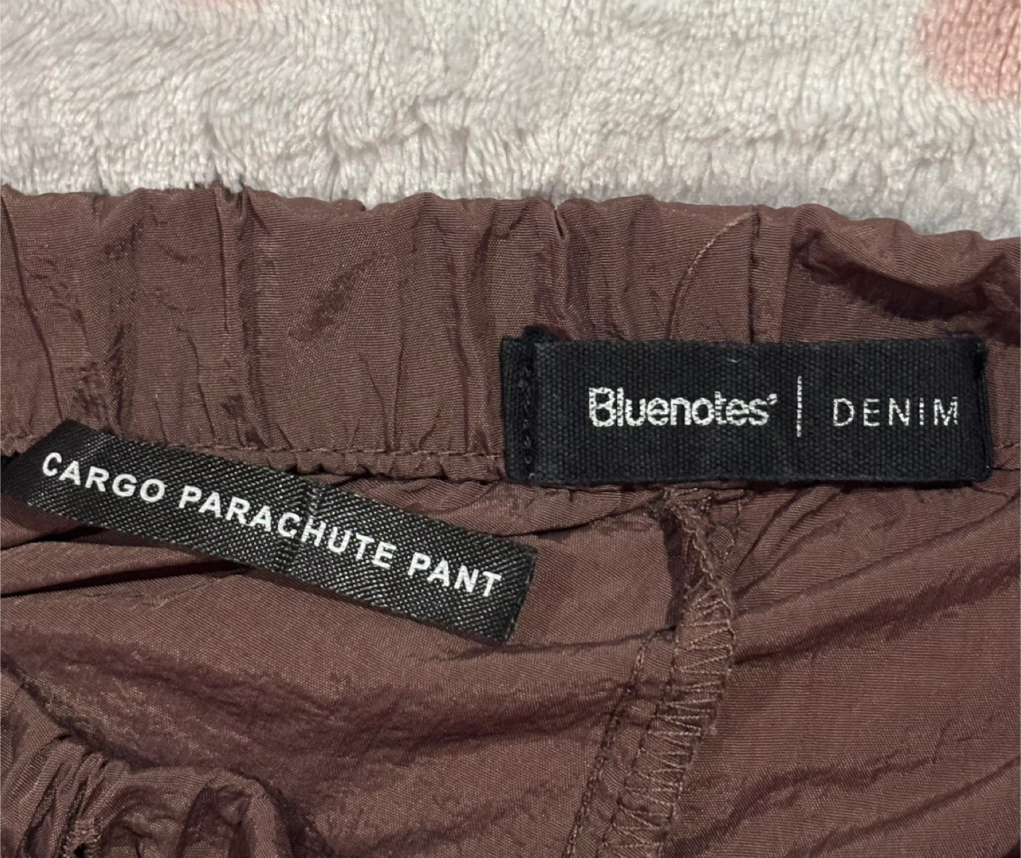 Bluenotes Cargo Parachute Pants - Brown - photo 2
