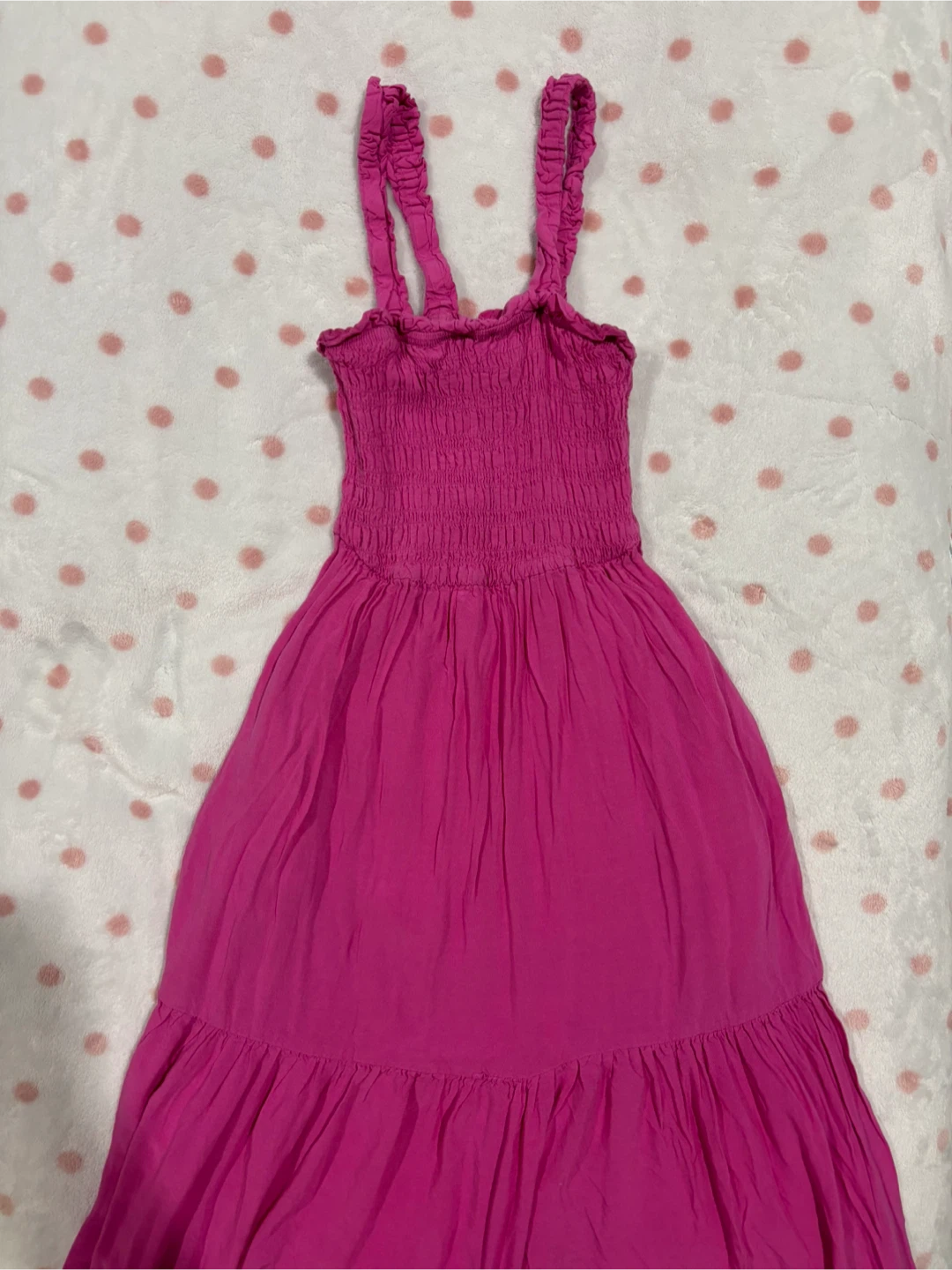 Bluenotes Pink Smocked Sundress XS/TP