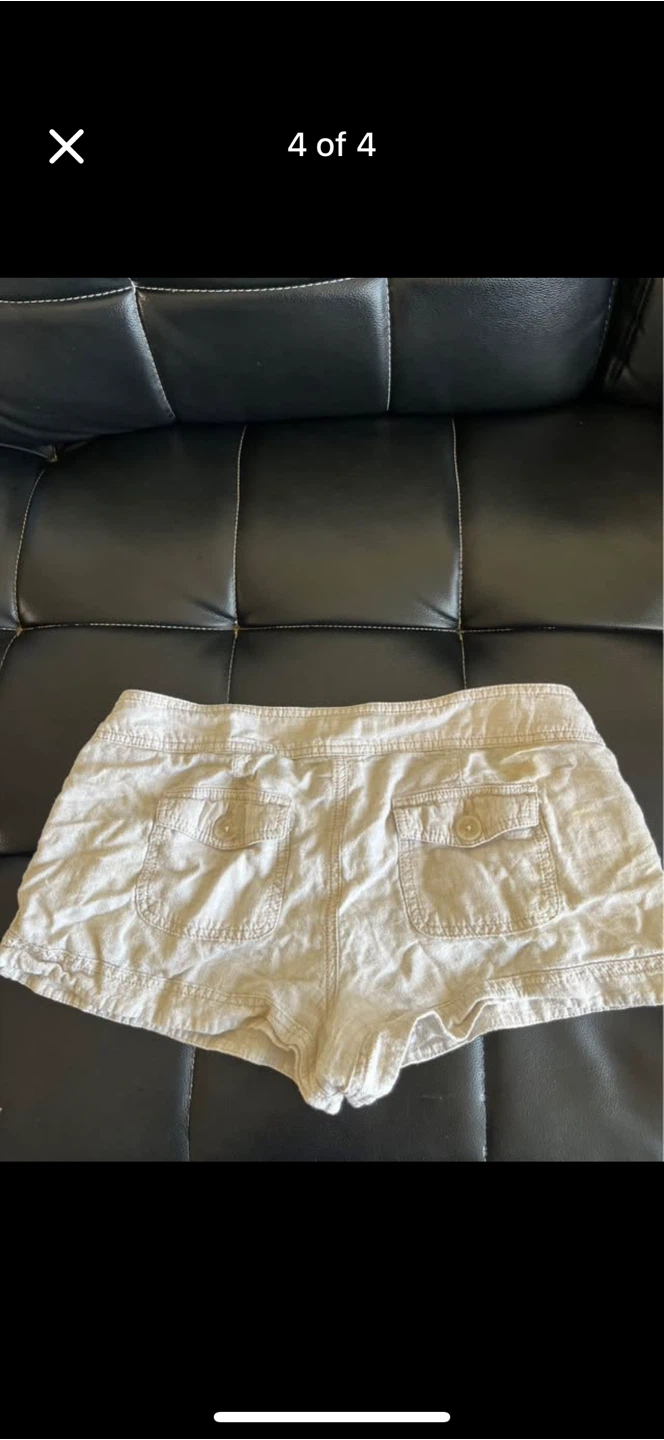 Express Women's Linen Blend Shorts Size 8 - photo 3