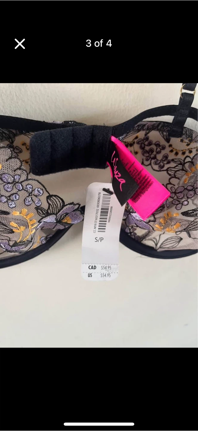 La Senza Embroidered Mesh Bra S/P - photo 2