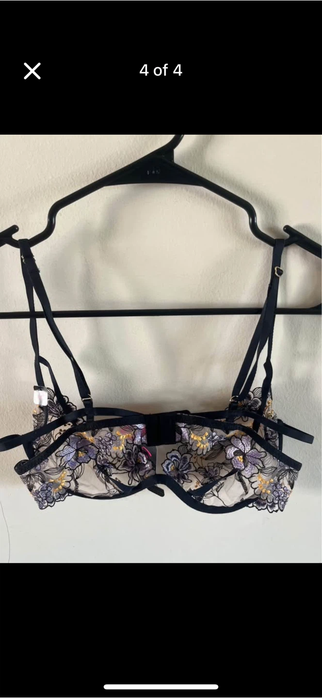 La Senza Embroidered Mesh Bra S/P - photo 3
