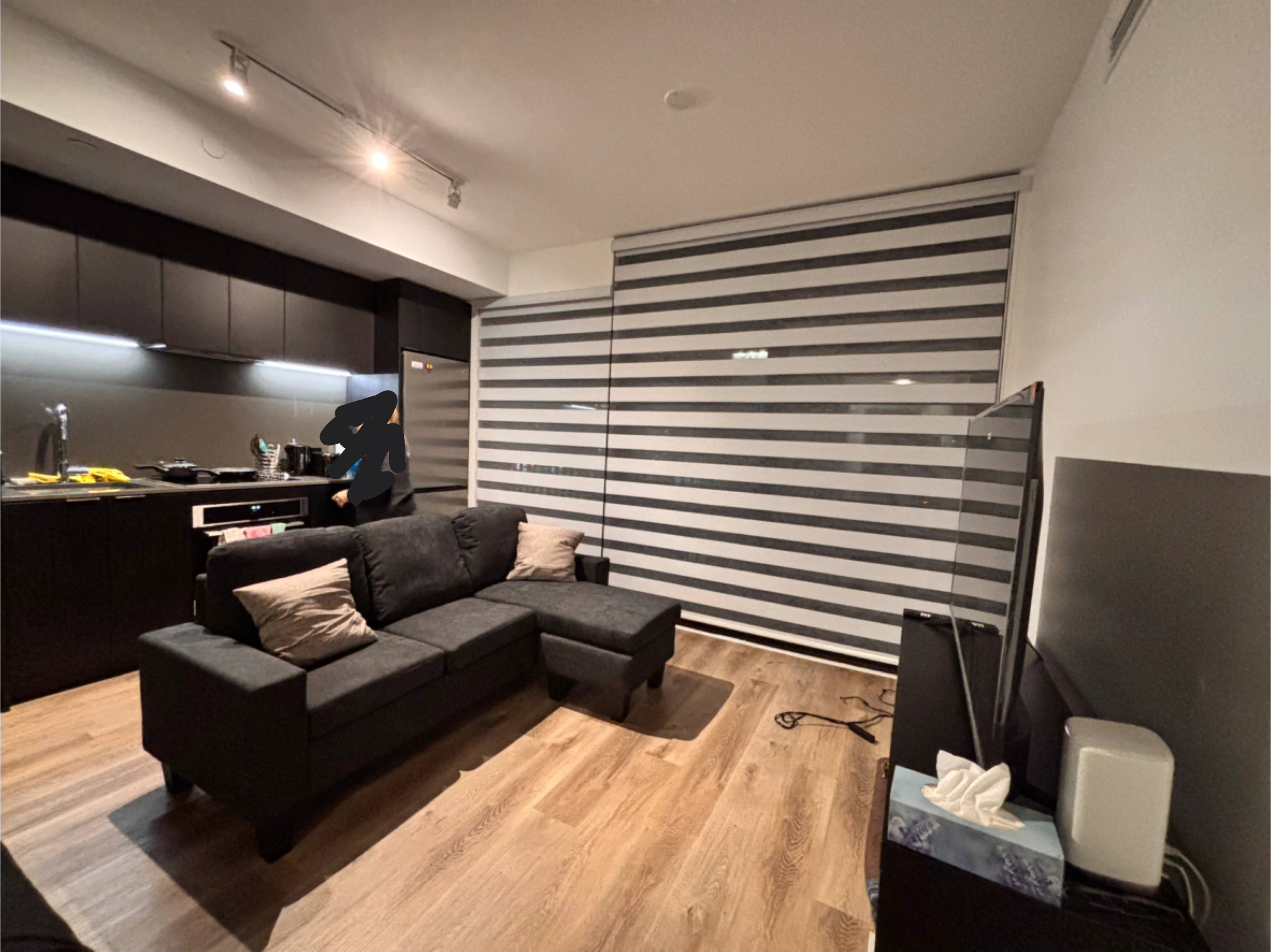 Black Sectional Sofa