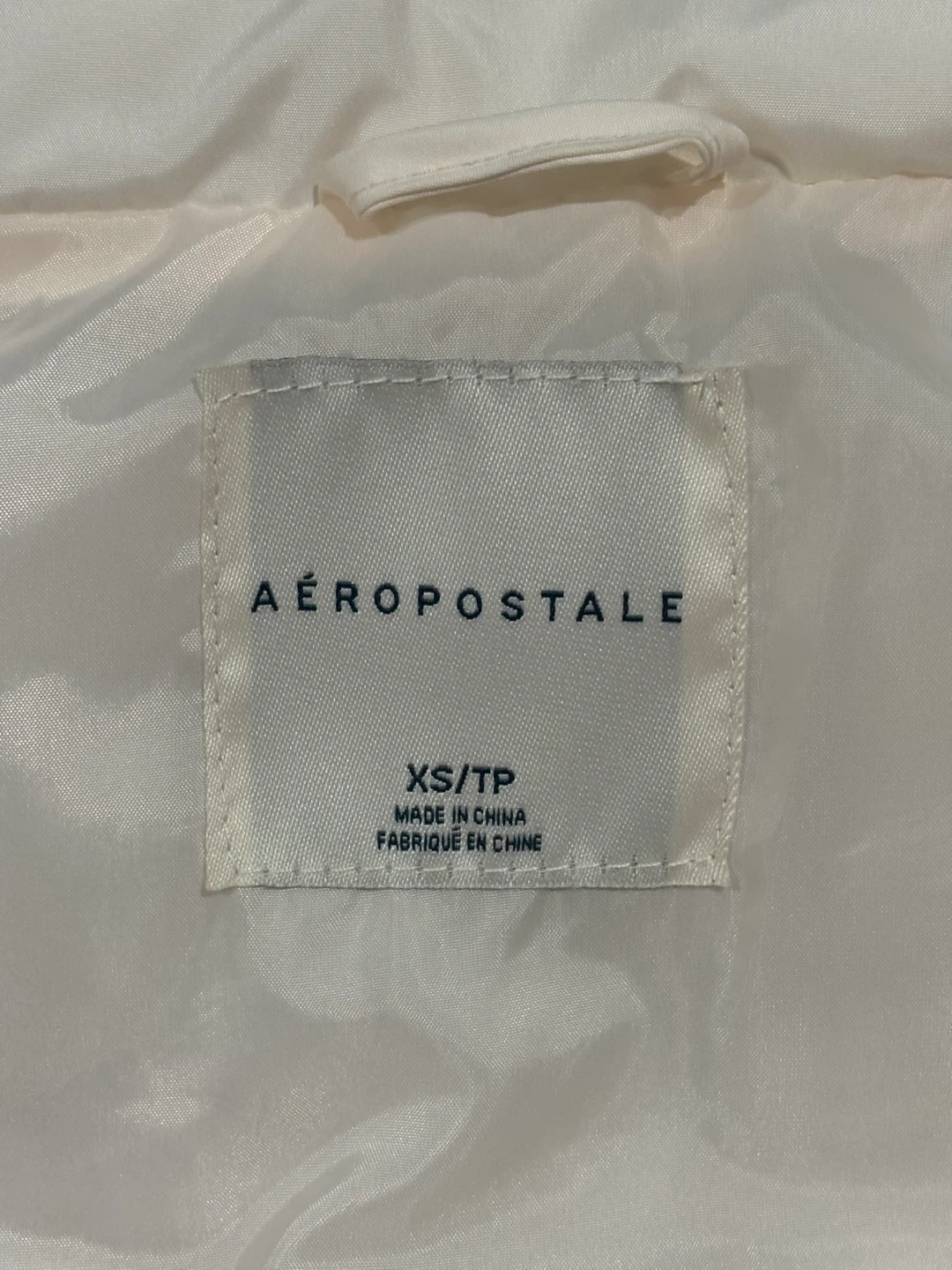 Aéropostale Puffer Vest XS/TP Cream - photo 2