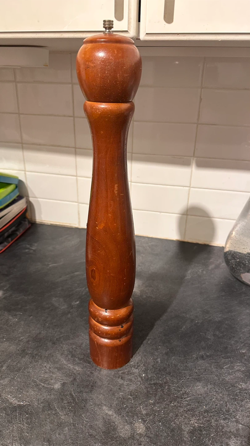 Wooden Pepper Mill