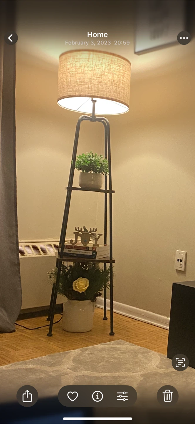 Floor Lamp with Shelves - photo 4