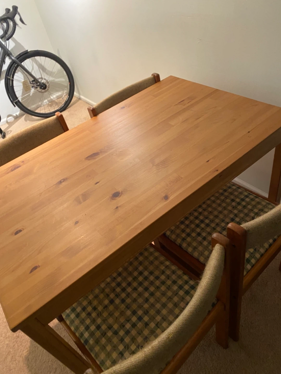 Wooden Dining Table and Chairs Set - photo 3
