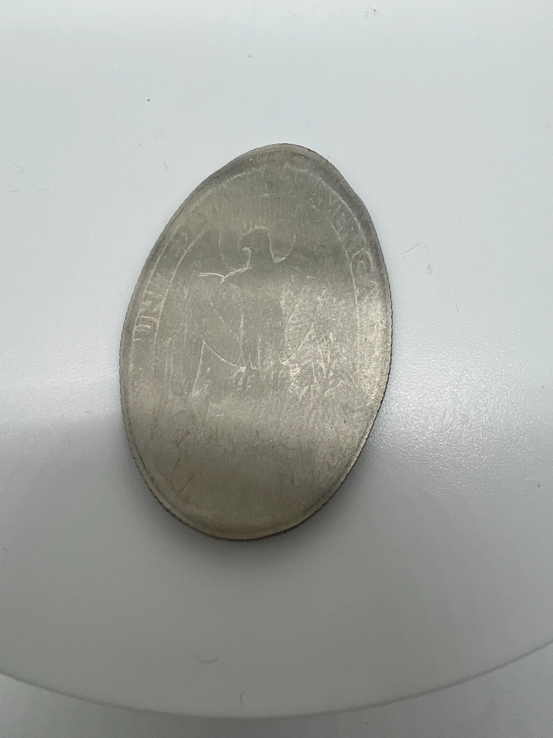 DISNEY EPCOT Crush Turtle Finding Nemo Pressed Quarter Coin - photo 5