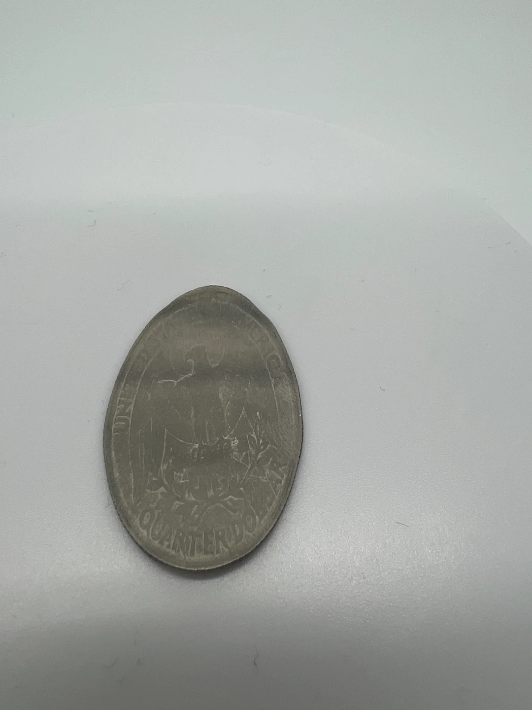 DISNEY EPCOT Crush Turtle Finding Nemo Pressed Quarter Coin - photo 4