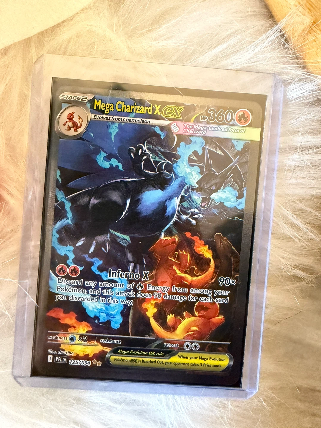 Pokemon Mega Charizard x EX sir - photo 4