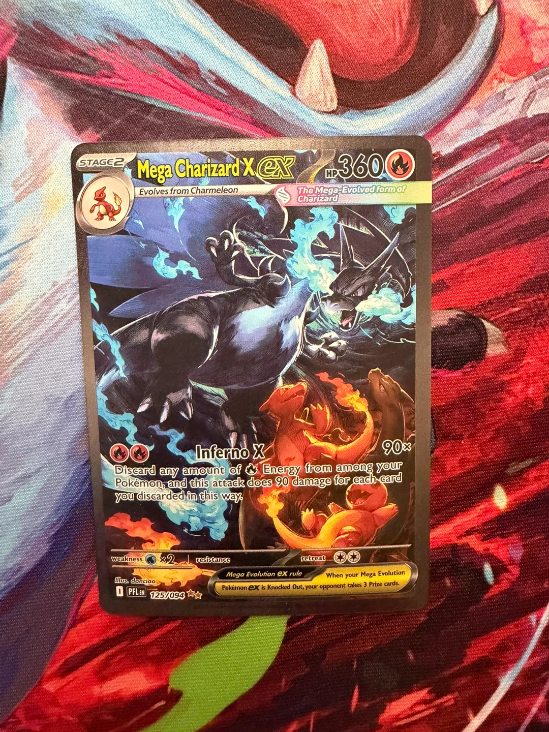 Pokemon Mega Charizard x EX sir