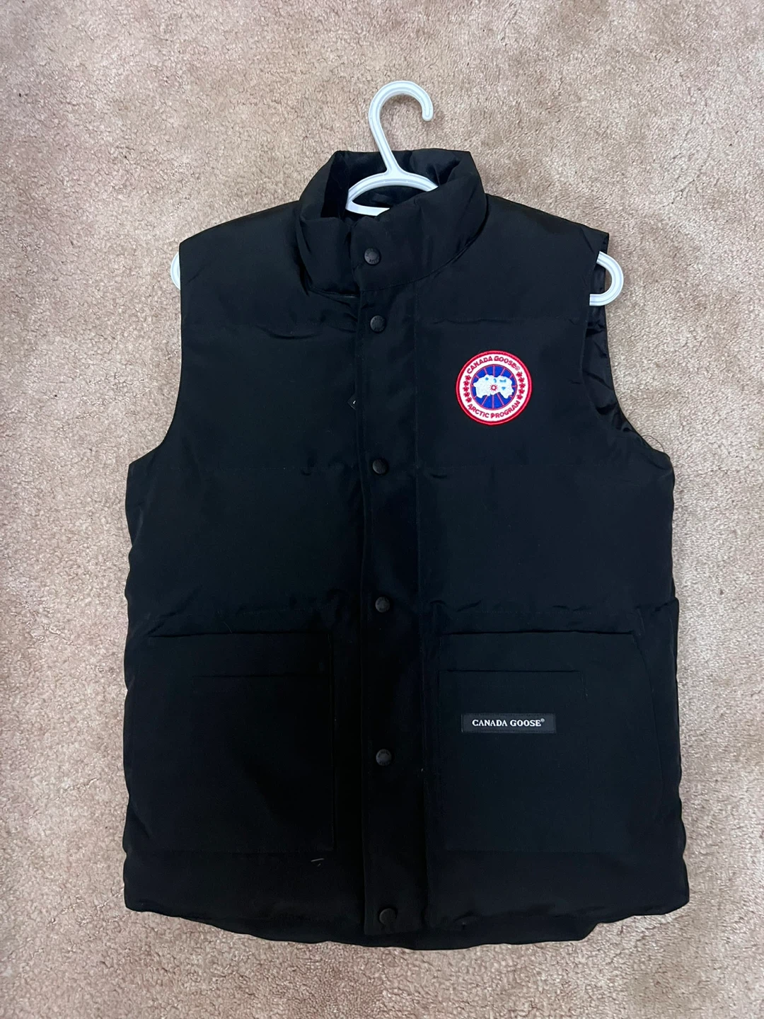 Canada Goose Black Puffer Vest