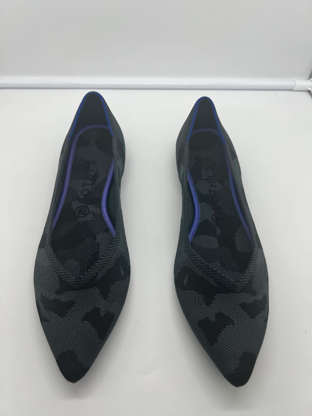 NEW ROTHY'S The Point Ash Camo Pointed Toe Flats sz 42 - photo 3