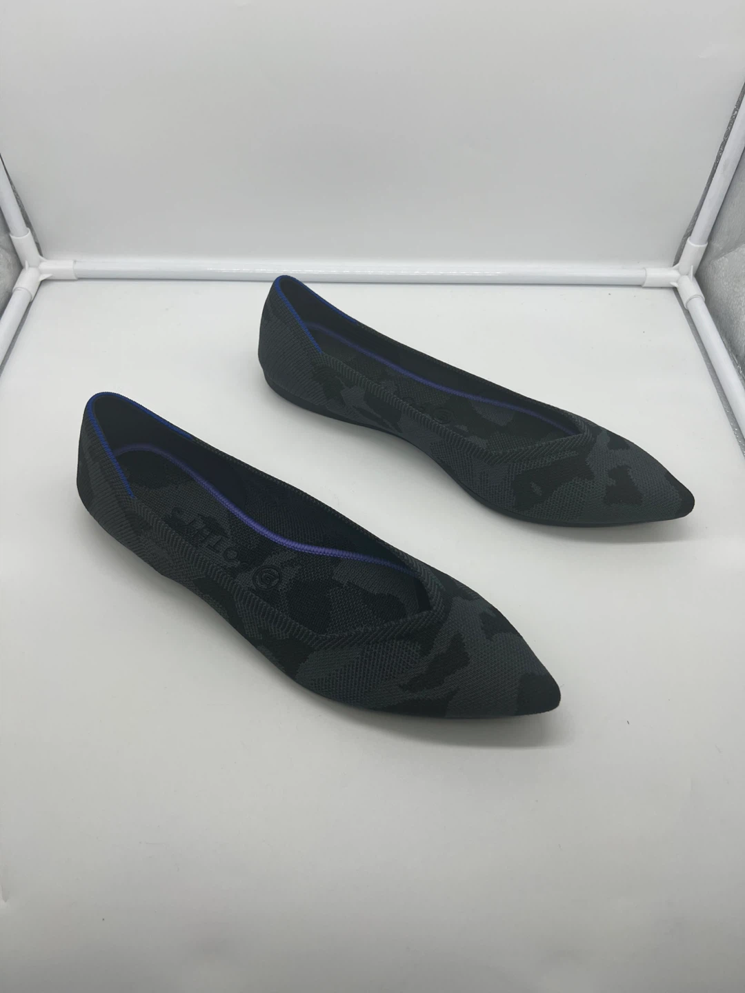 NEW ROTHY'S The Point Ash Camo Pointed Toe Flats sz 42