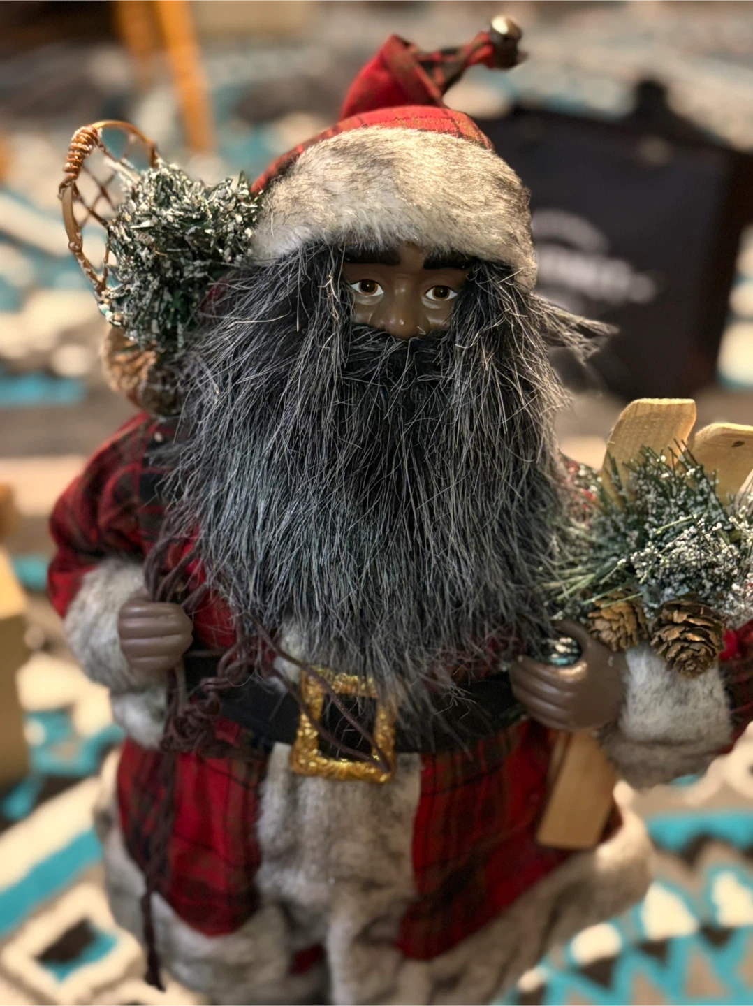 Decorative Santa Claus Figurine