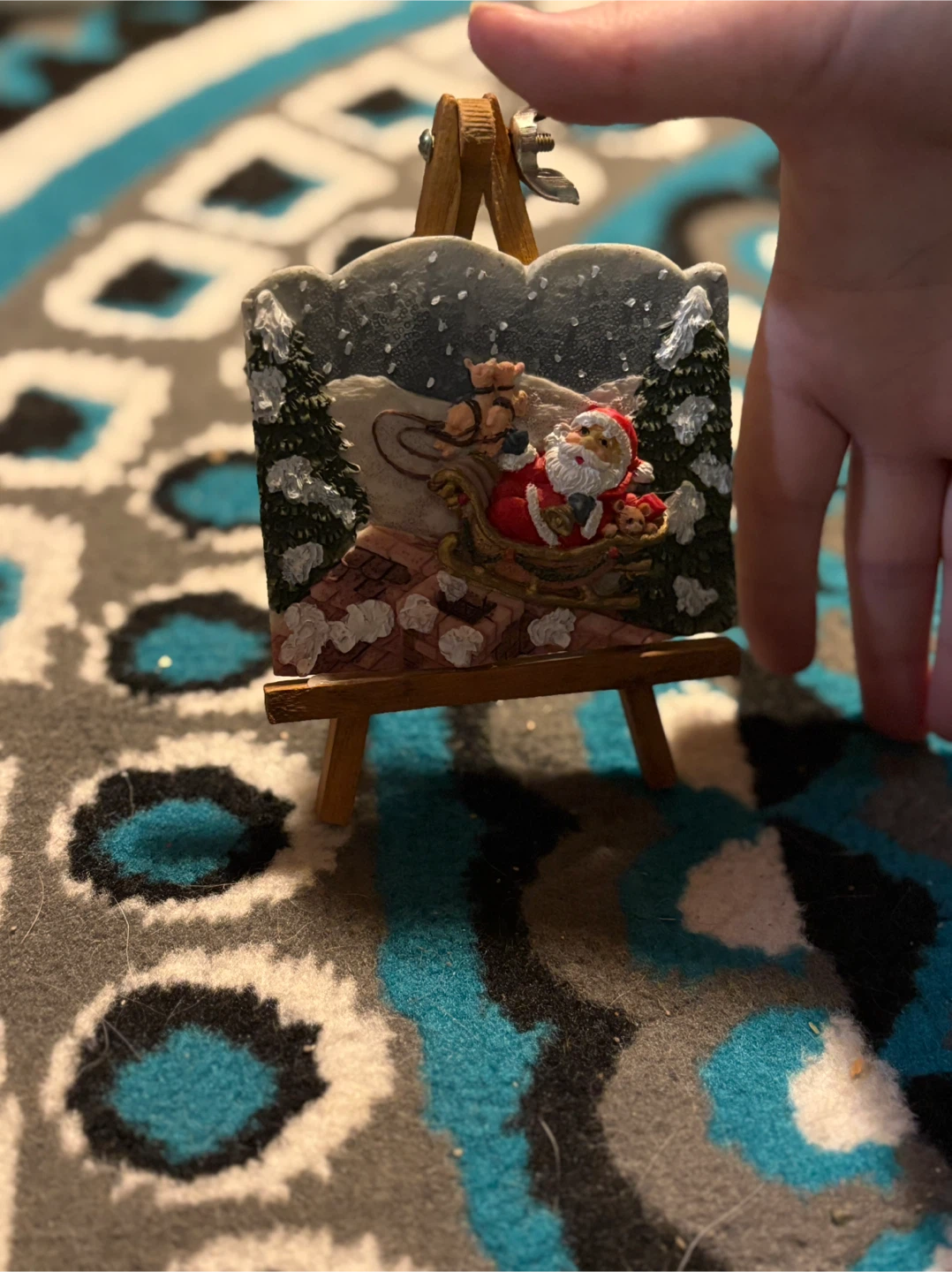 Christmas Santa Sleigh Ornament - photo 2