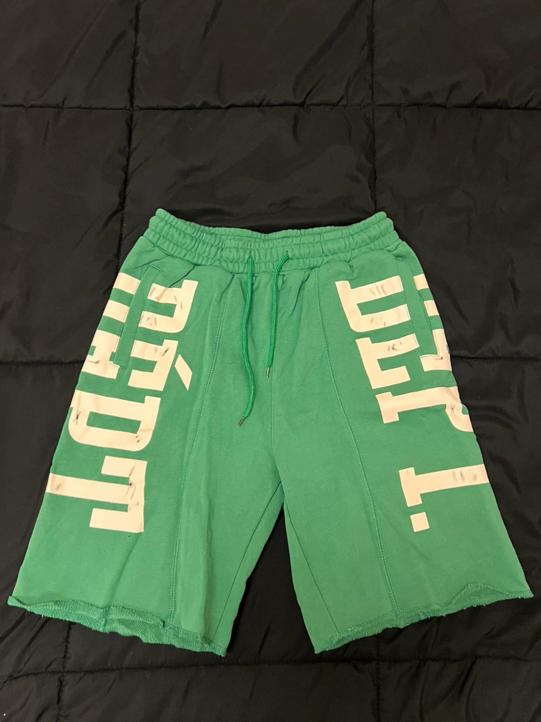 Gallery Dept. Green Cotton Shorts - Medium