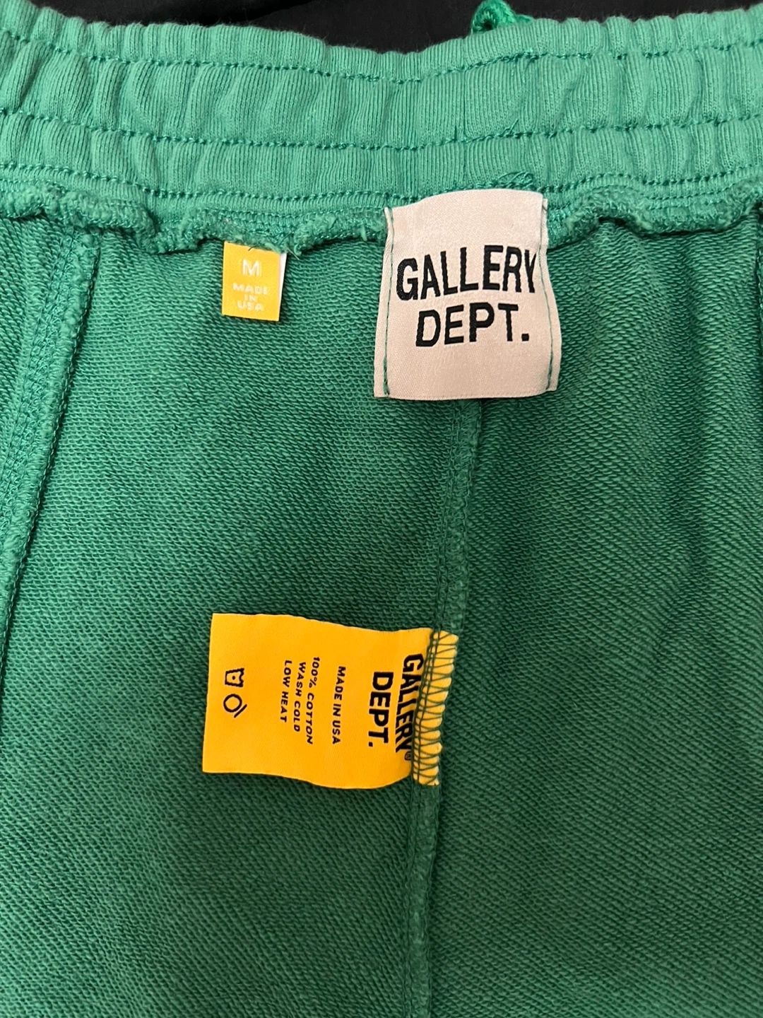 Gallery Dept. Green Cotton Shorts - Medium - photo 3