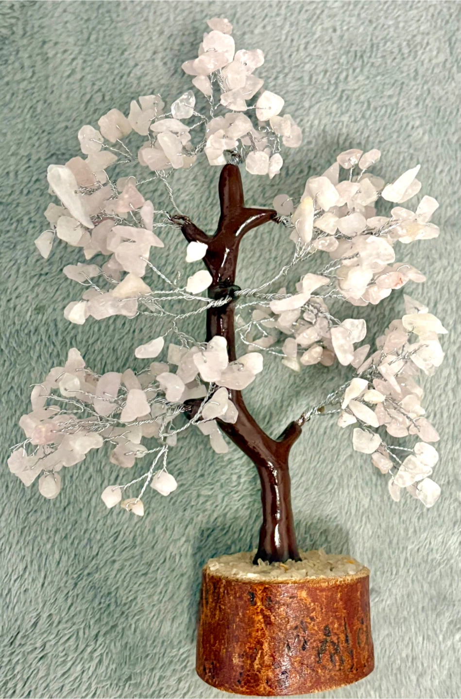 Rose Quartz Crystal Tree