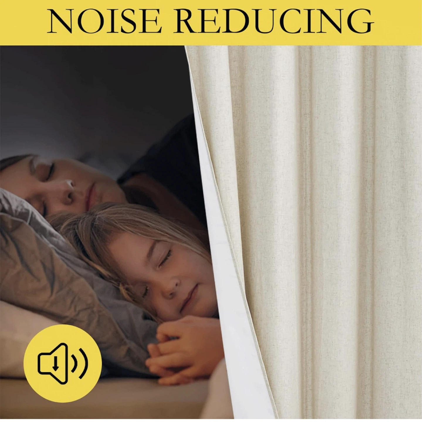 100% Blackout Curtains Noise Reducing Flax Linen Blend - photo 4