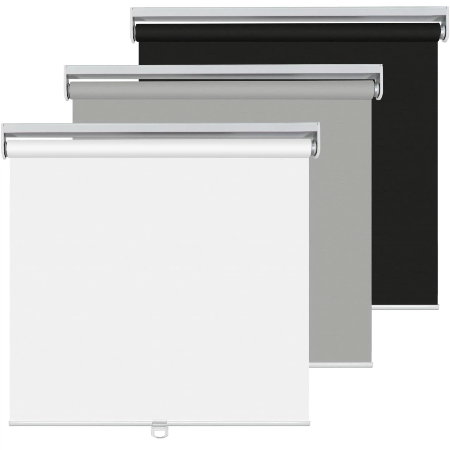 KCO Blackout Roller Blind - White