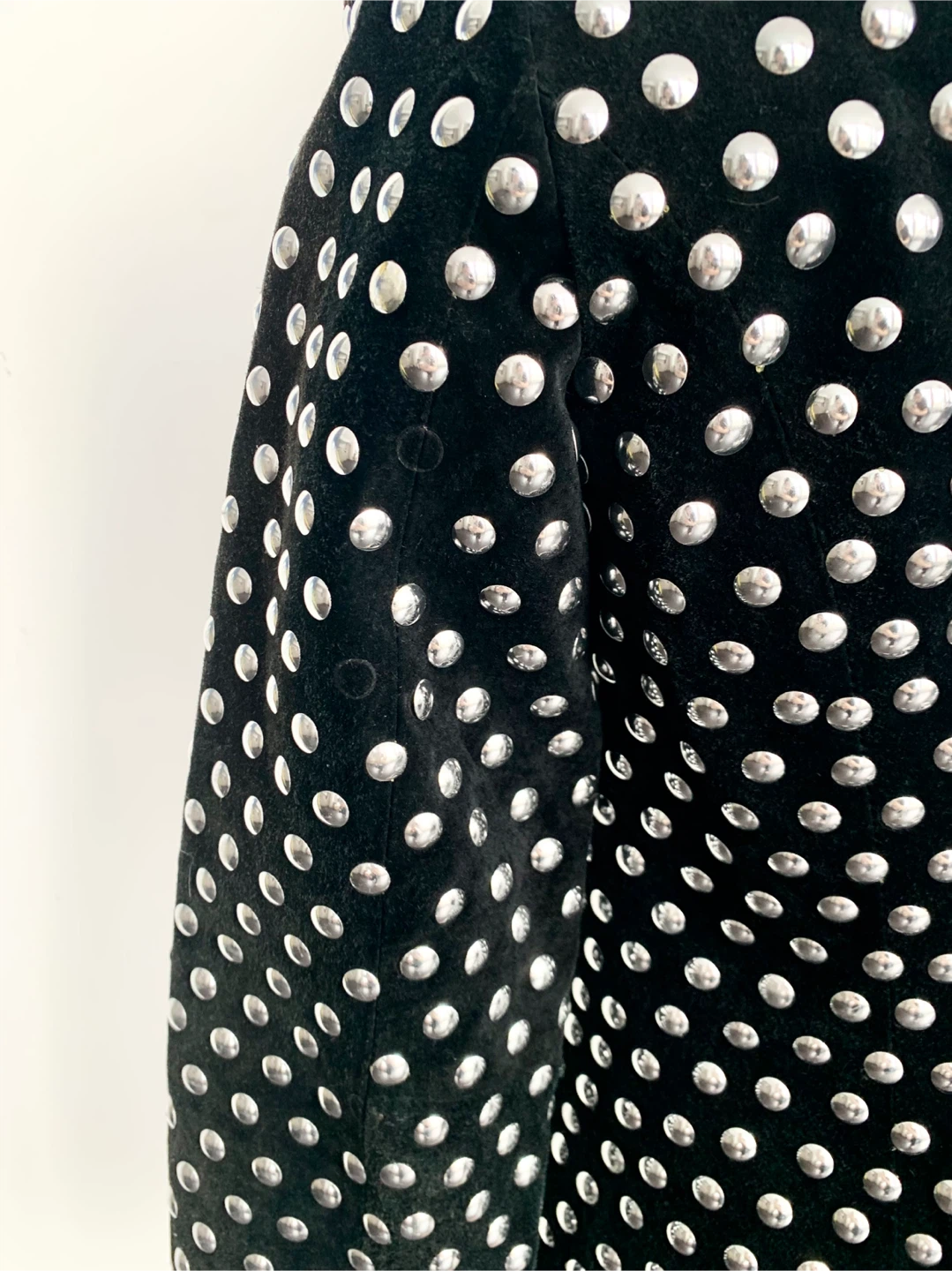 ZARA Woman Studio Black Studded Jacket - Size S - photo 4