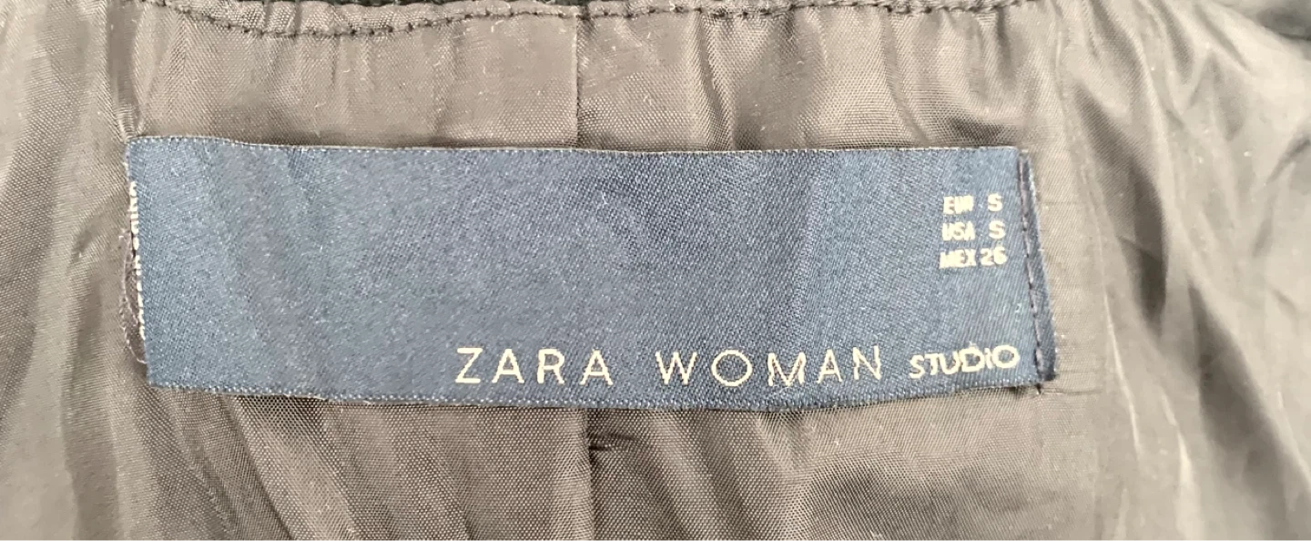 ZARA Woman Studio Black Studded Jacket - Size S - photo 5