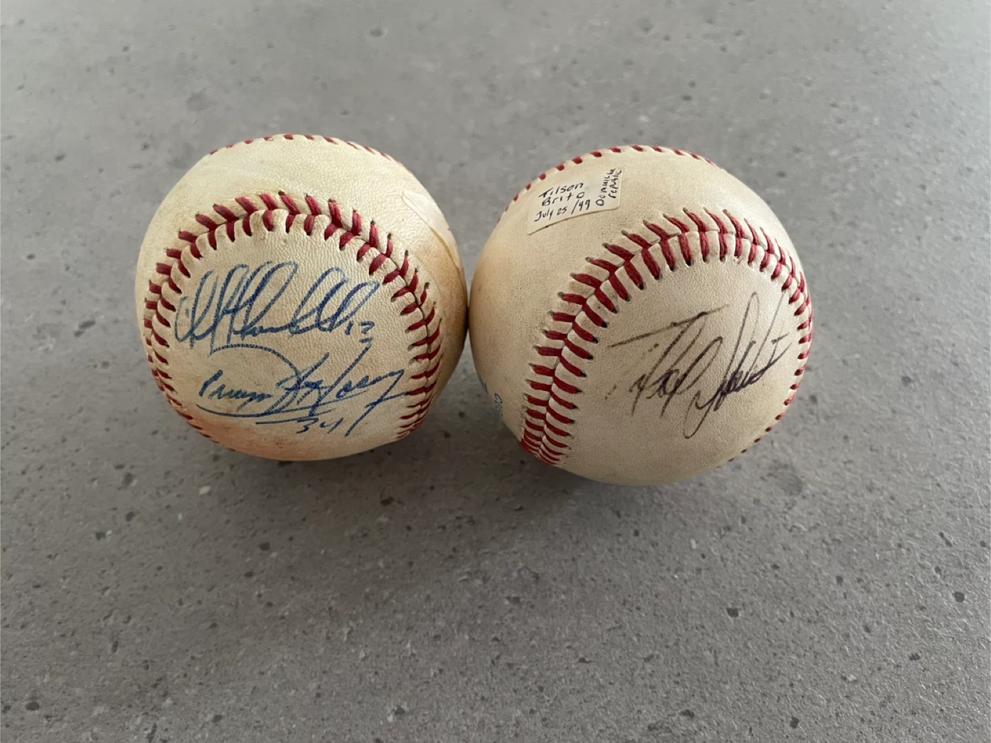 Autographed Baseball Cards and Balls - photo 4