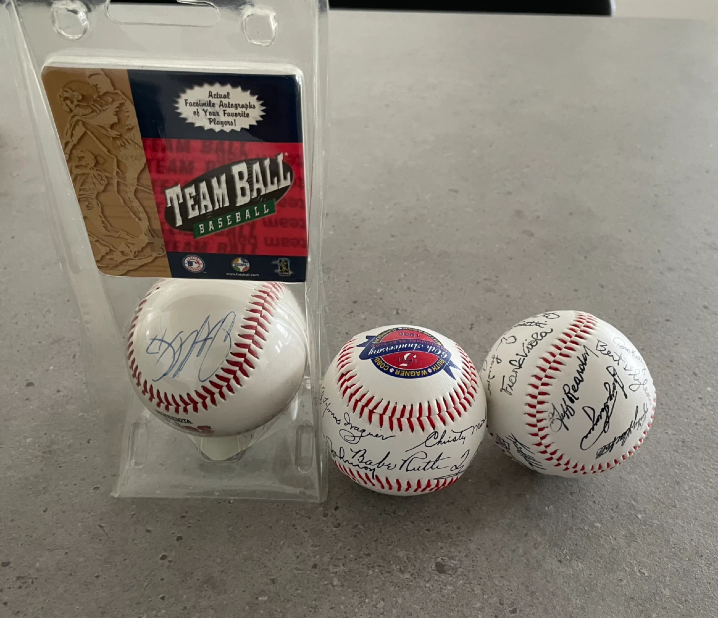 Autographed Baseball Cards and Balls - photo 2