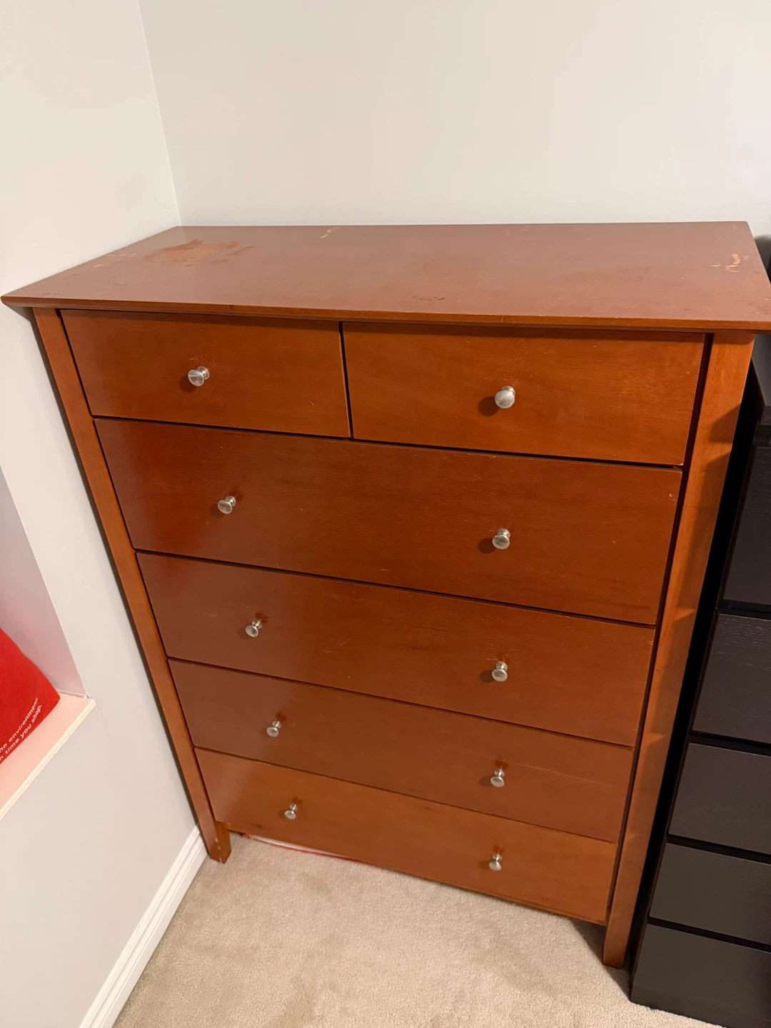 Solid wood Dresser