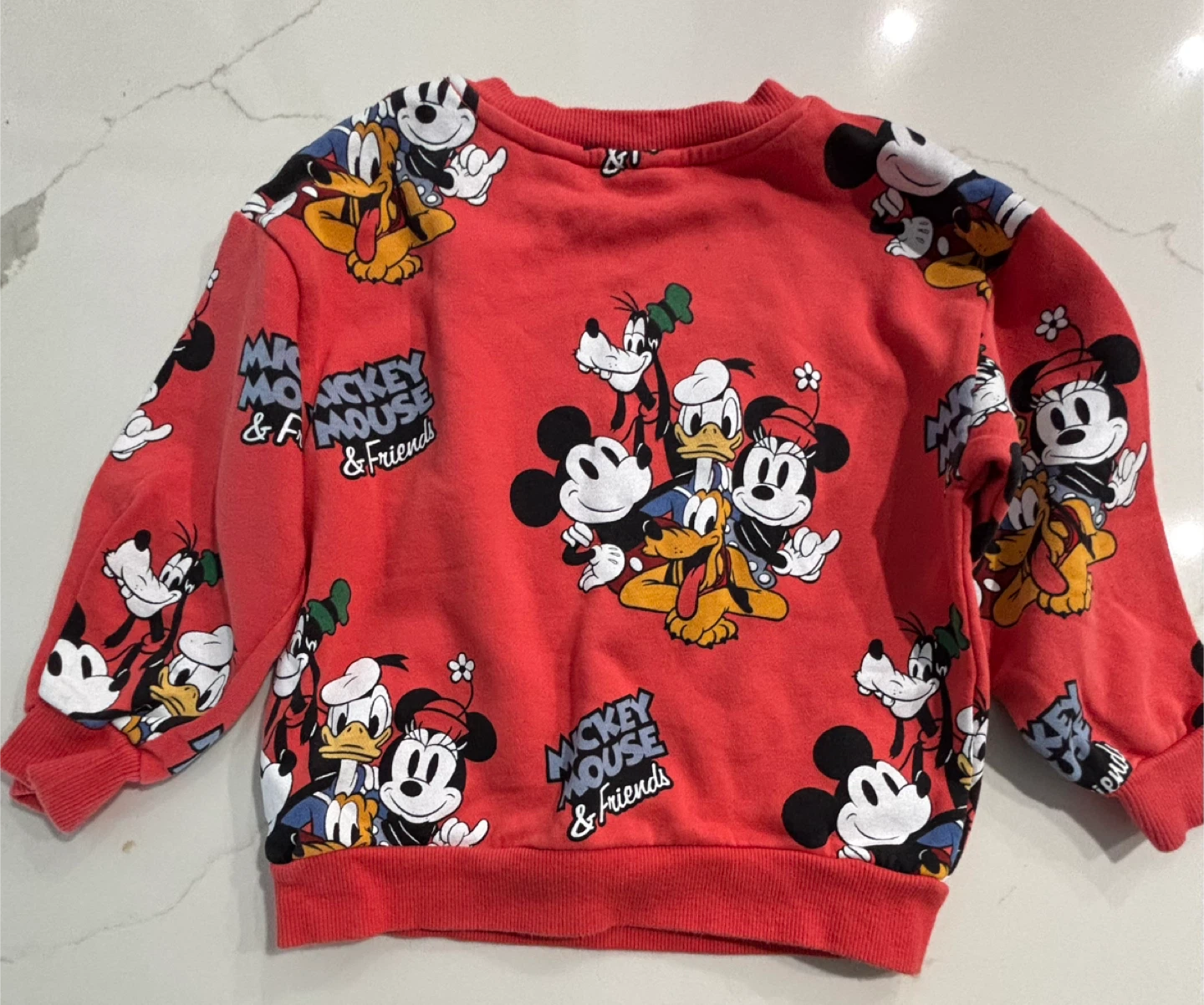 H&M Size 3T/4 Disney Mickey Mouse & Friends Crewneck Sweatshirt - photo 4