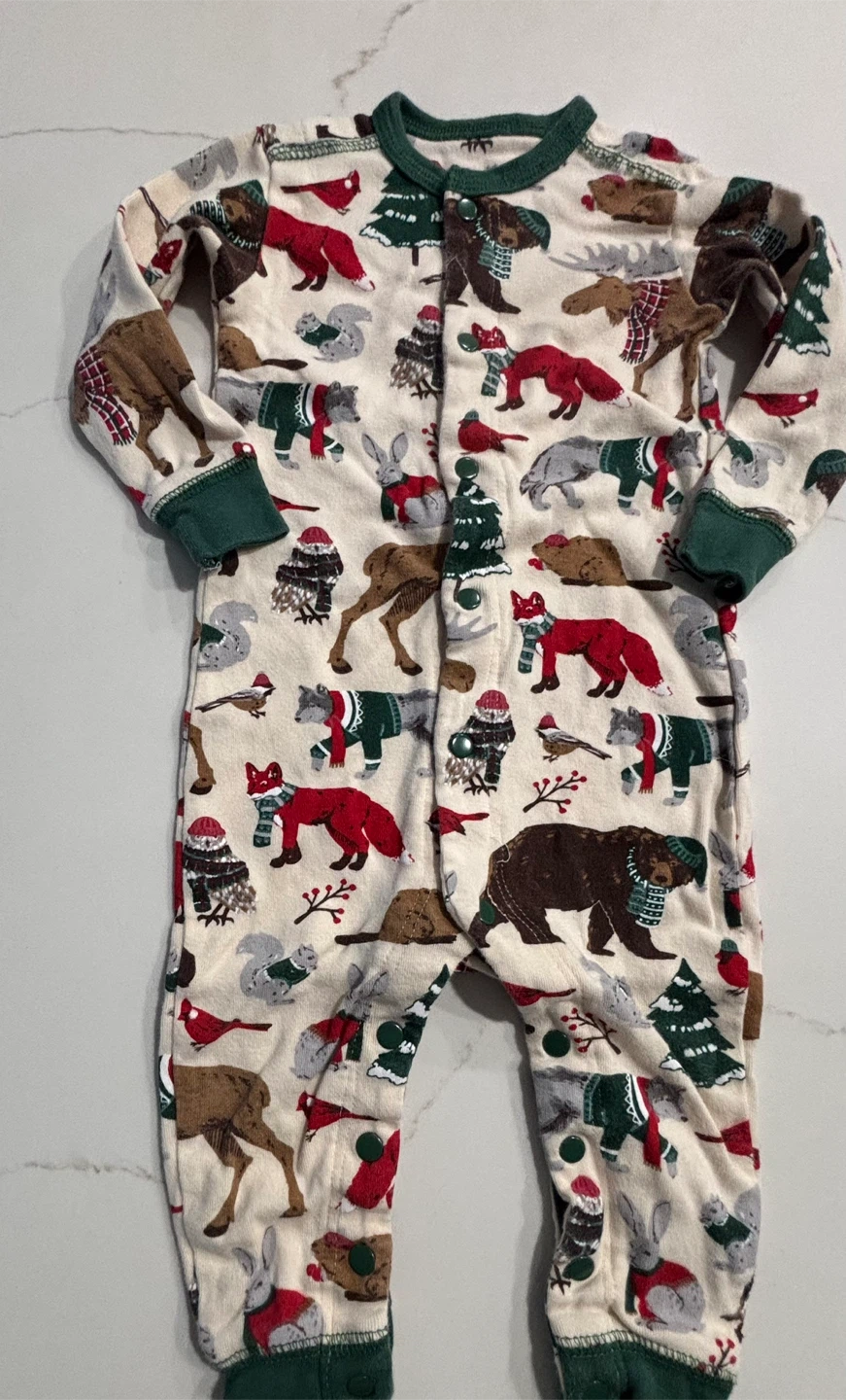 Little Blue House Pajamas 12-18m