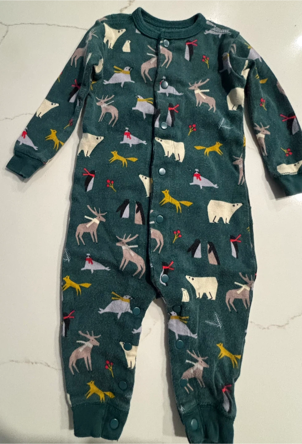 Hatley x Indigo Baby Pajamas 12-18m