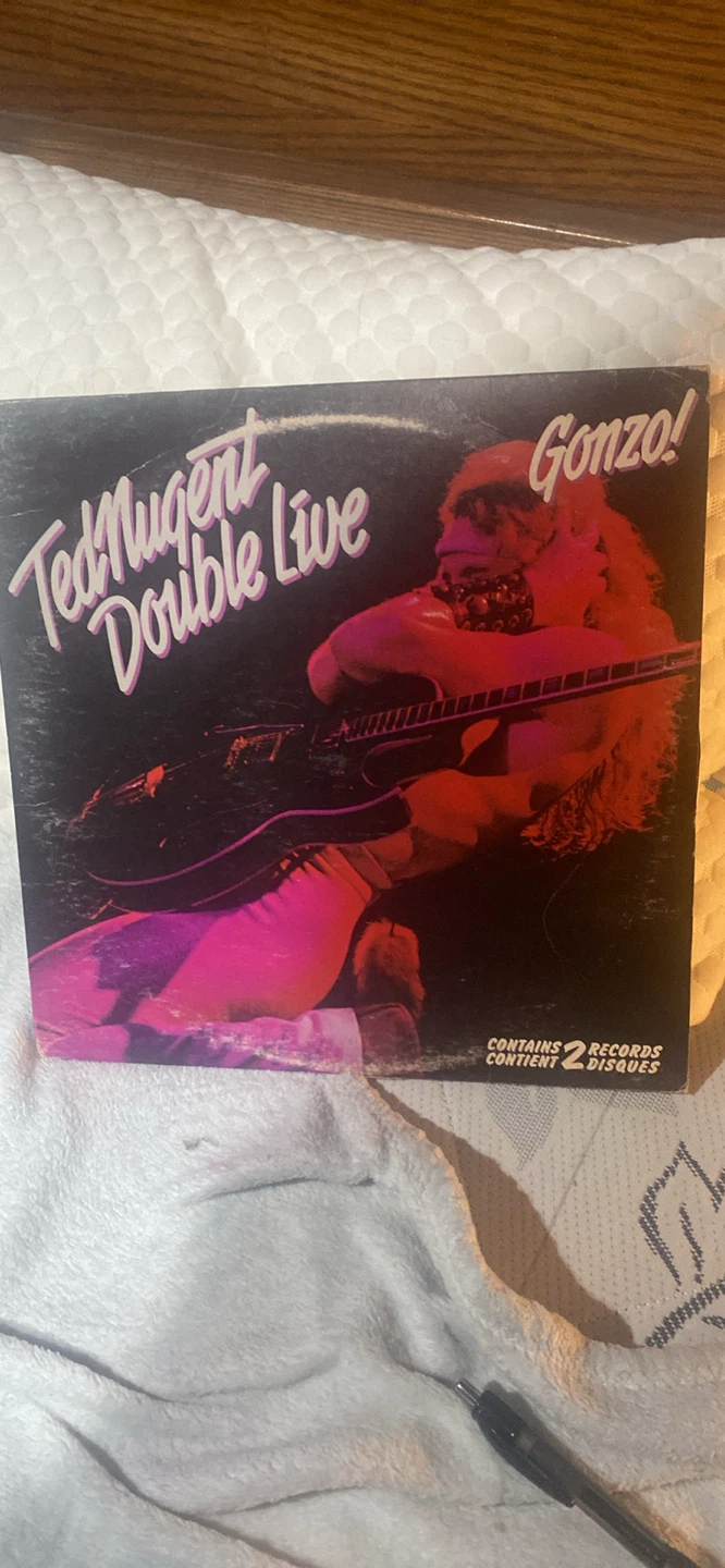 Ted Nugent Double Live Gonzo! Vinyl Record