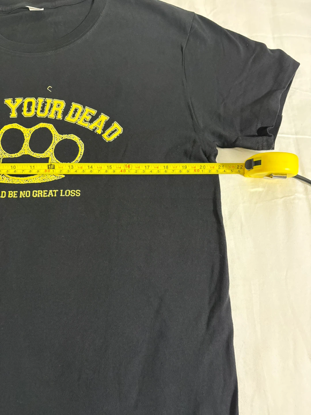 Black XL "Bury Your Dead" Graphic T-Shirt - photo 2