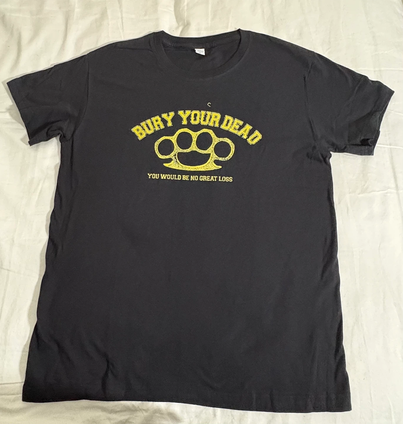 Black XL "Bury Your Dead" Graphic T-Shirt - photo 4