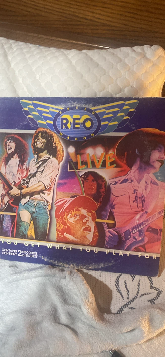 REO Speedwagon You Get What You Play For 2 Record Set