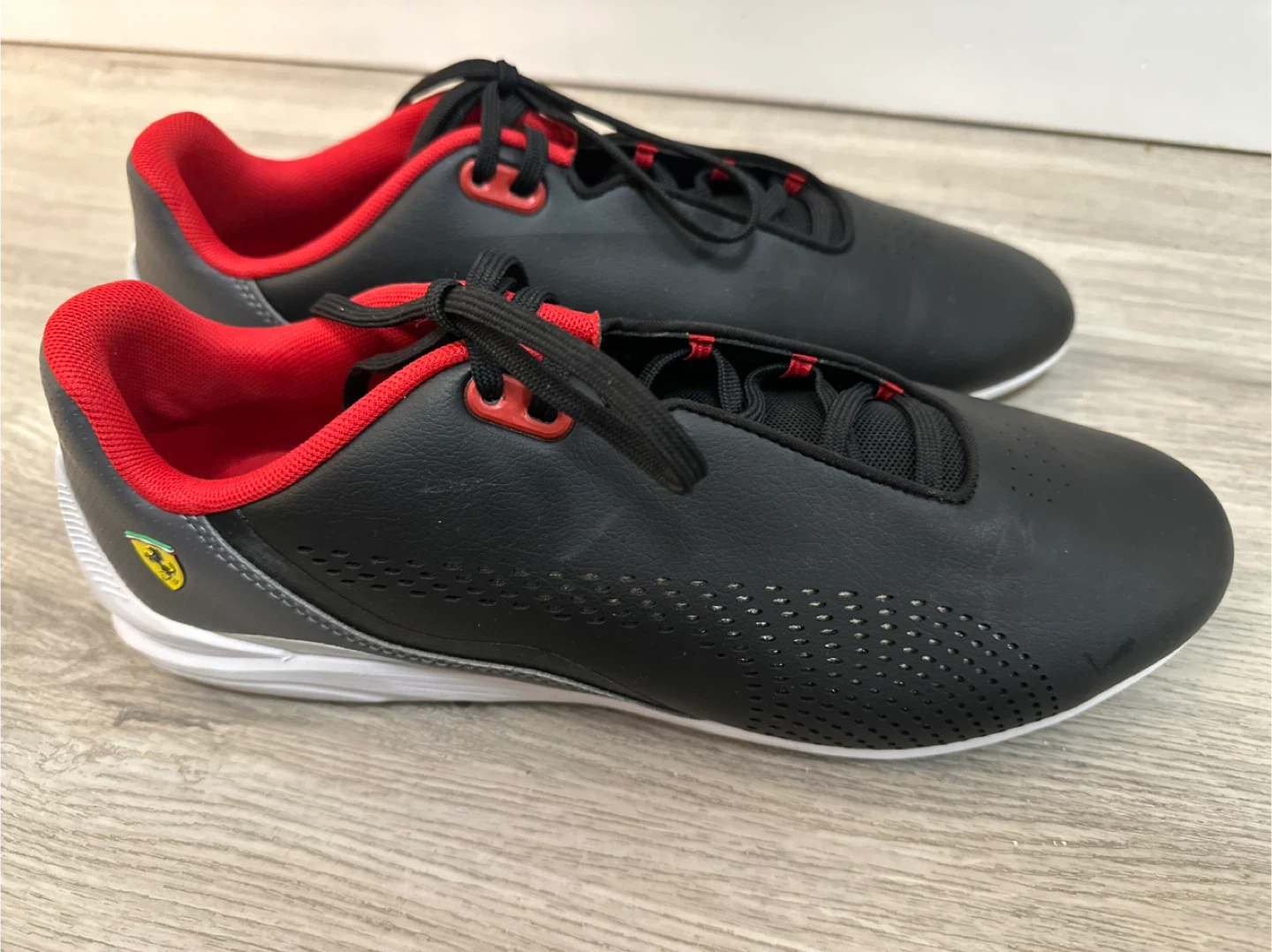 Puma Ferrari Drift Cat 8 Shoes - Black/Red - Size 12 (US Men's) - photo 3