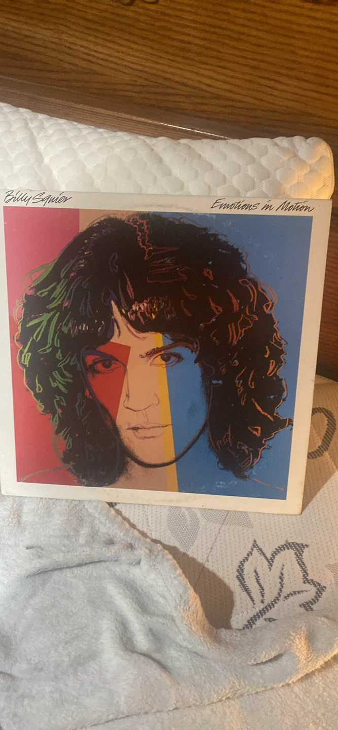 Billy Squier Emotions in Motion Vinyl Record