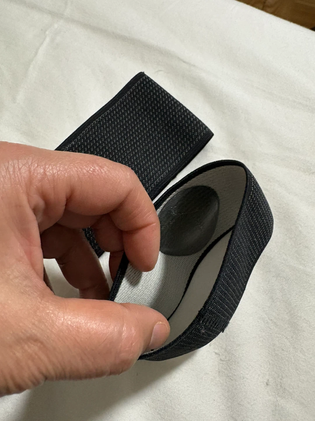 Black Arch Support Insoles with Gel Heel Pad - photo 2