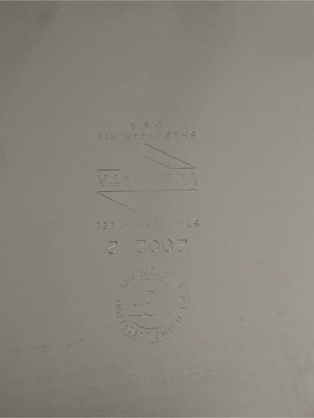 Vollrath Stainless Steel Pan 2002-2 - photo 2