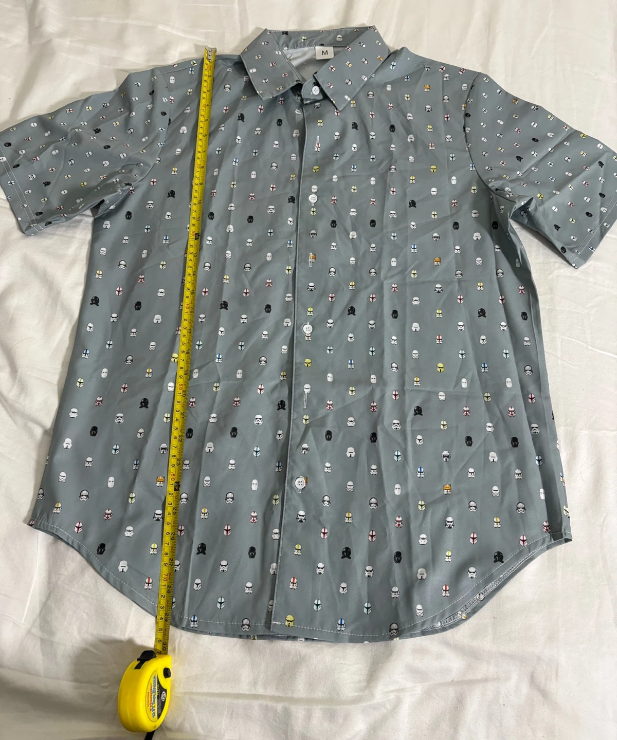 Men's Star Wars Short Sleeve Button-Up Shirt - photo 4