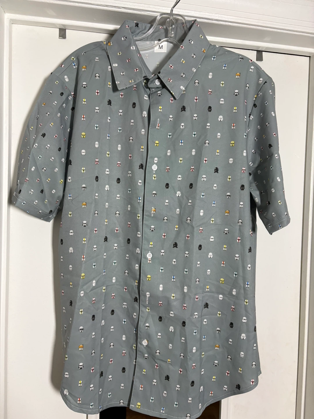 Men's Star Wars Short Sleeve Button-Up Shirt - photo 2